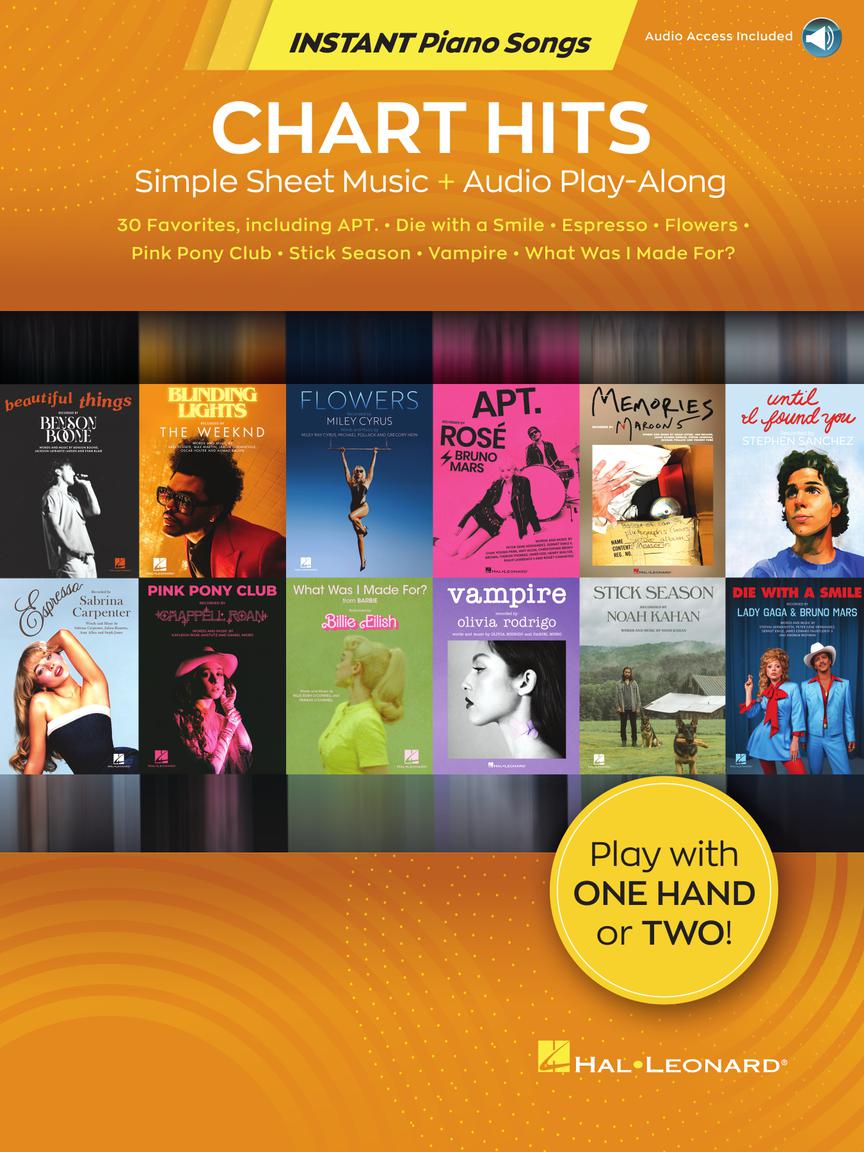 Instant Piano Songs: Chart Hits