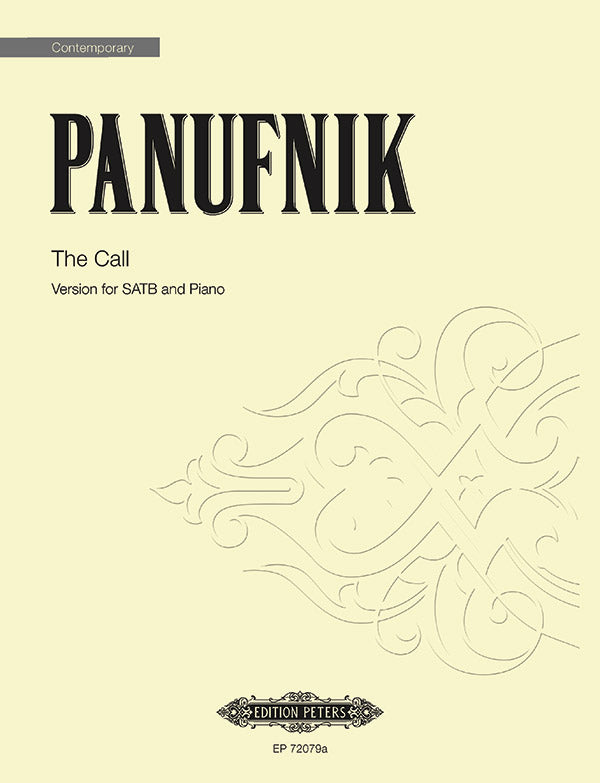 Panufnik: The Call (Version for SATB & Piano)