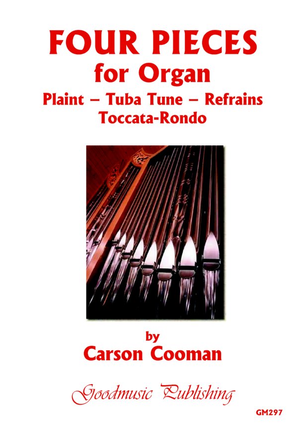 Cooman: 4 Pieces for Organ