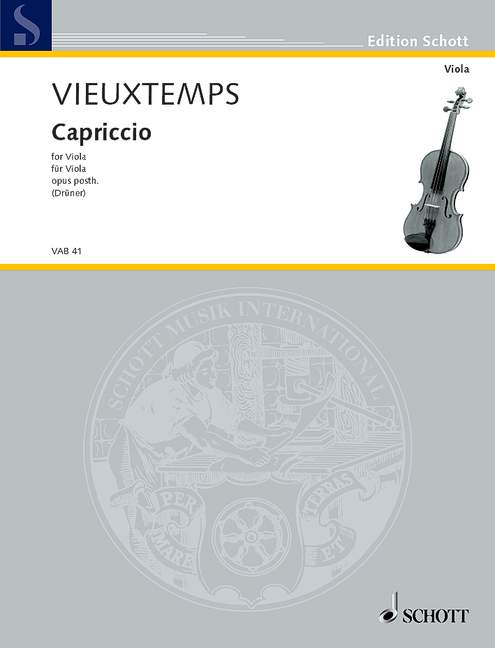 Vieuxtemps: Capriccio, Op. posth.
