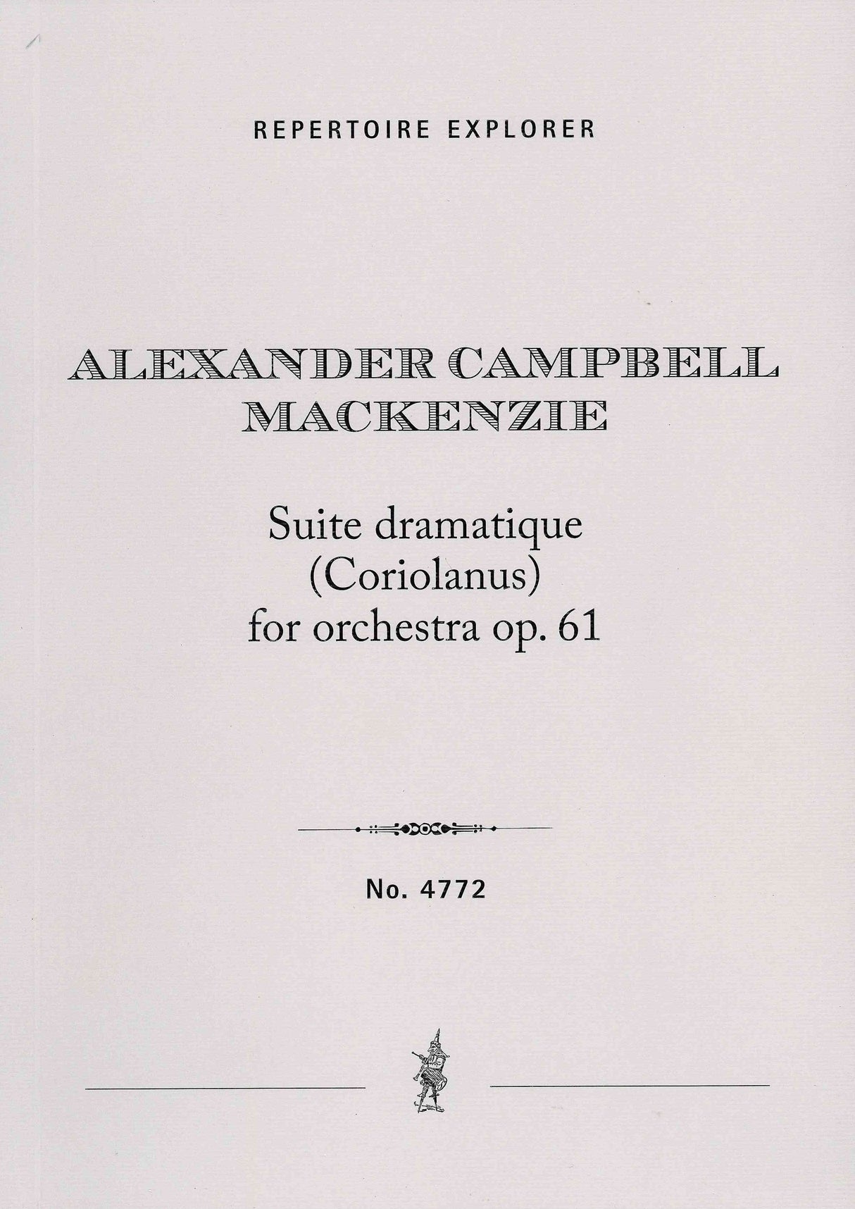 Mackenzie: Suite dramatique, Op. 61