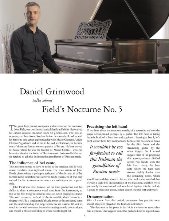 Field: Nocturne No. 5 in B-flat Major, H 37
