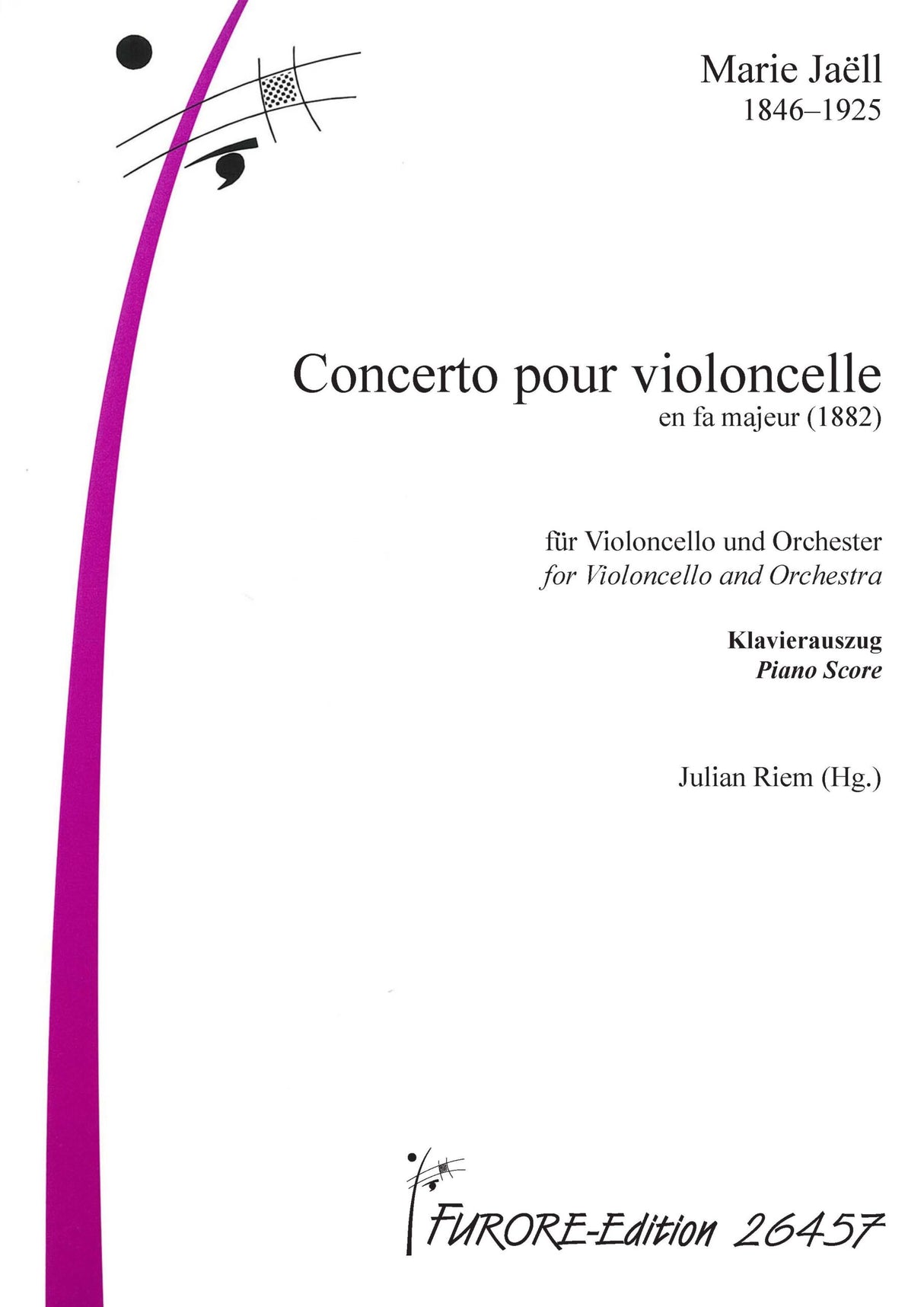 Jaëll: Cello Concerto in F Major