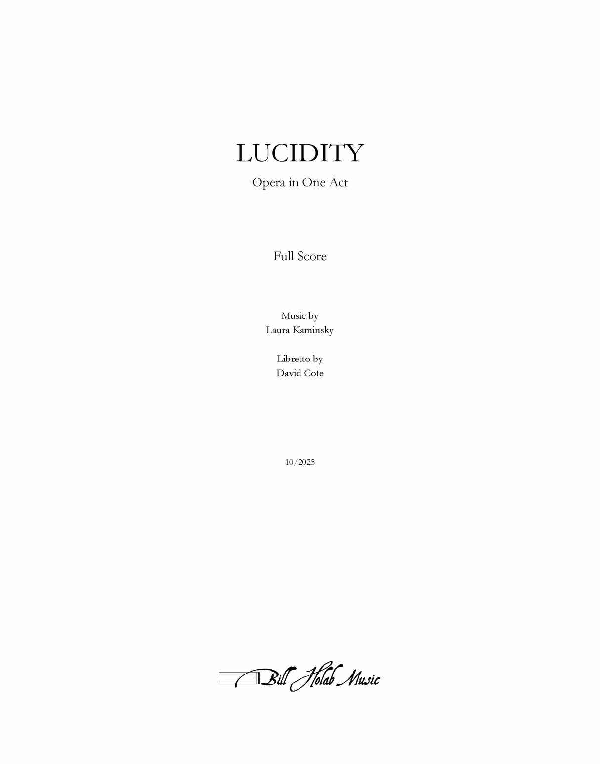 Kaminsky: Lucidity
