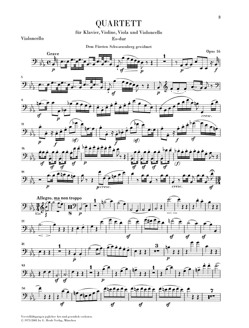 Beethoven: Piano Quartets