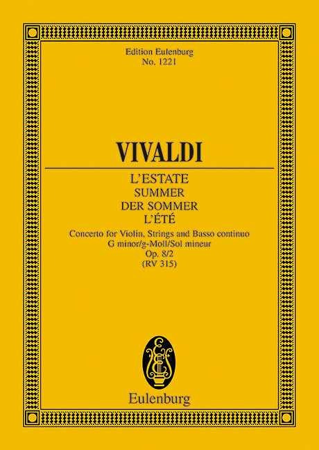 Vivaldi: Violin Concerto in G Minor, Op. 8, No. 2
