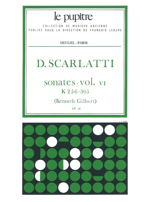 Scarlatti: Keyboard Sonatas - Volume 6 (K. 256-305)