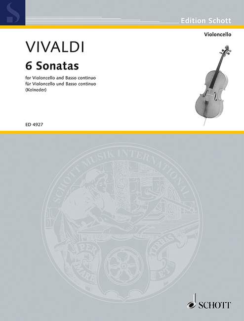 Vivaldi: 6 Cello Sonatas