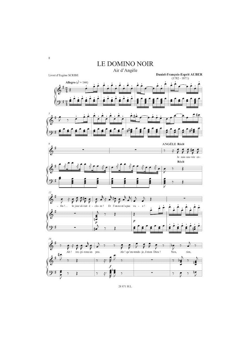Airs d'opéras comiques - Soprano Volume A