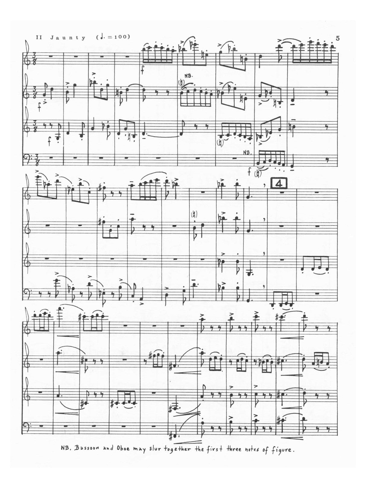 La Montaine: Woodwind Quartet, Op. 24a