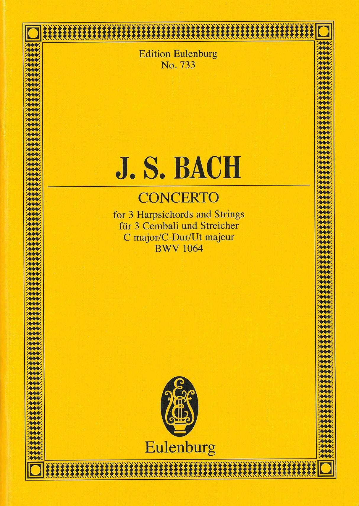 Bach: Concerto for 3 Harsichords in C Major, BWV 1064