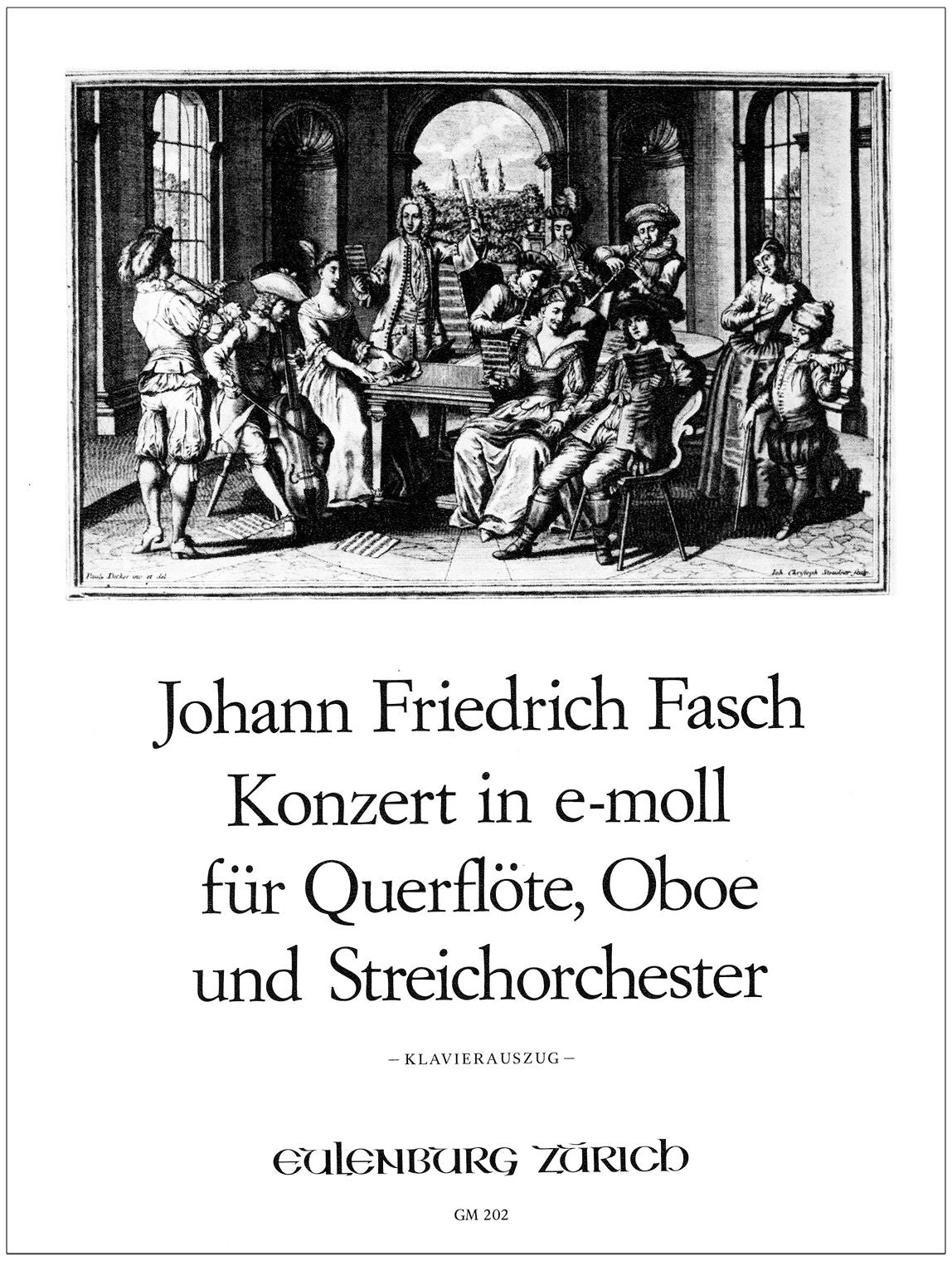 Fasch: Concerto for Flute, Oboe and Strings