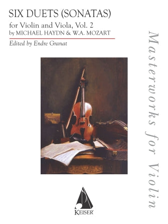 M. Haydn: 6 Sonatas for Violin and Viola – Volume 2