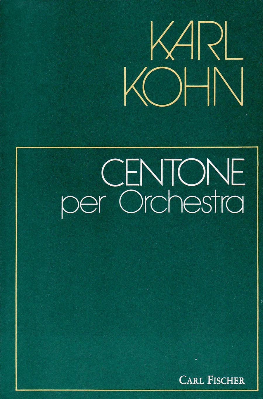 Kohn: Centone