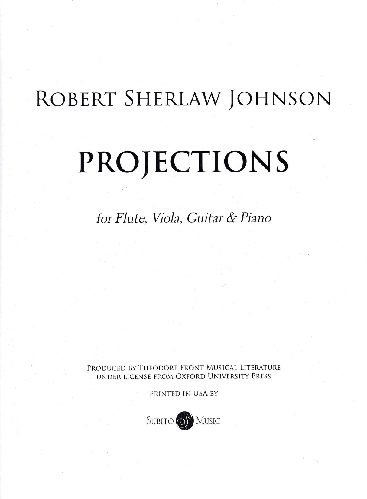 Johnson: Projections