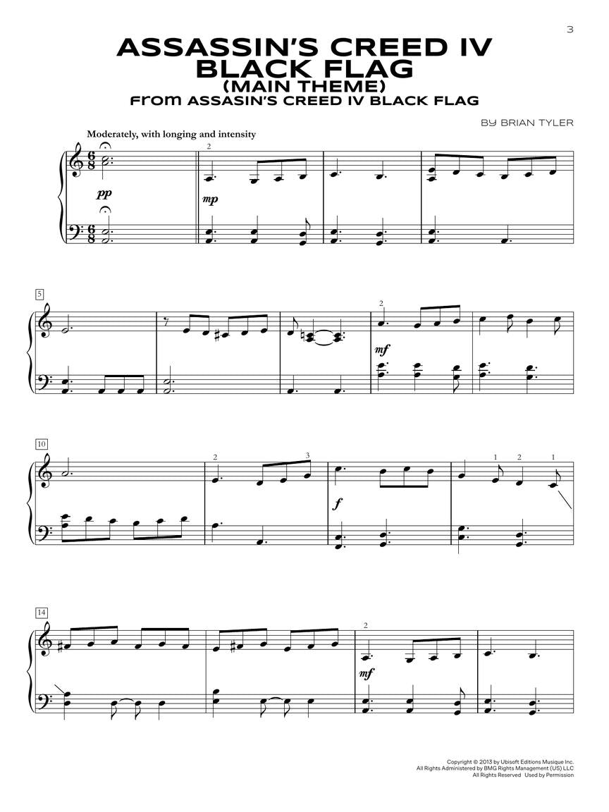 Popular Video Game Themes (arr. for Easy Piano)