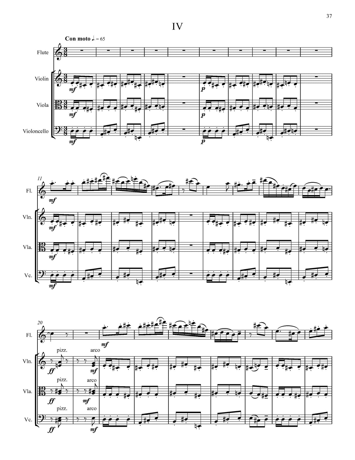 Stubblefield: Four Vignettes, Op. 6