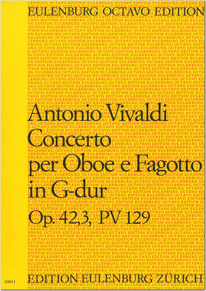 Vivaldi: Concerto for Oboe and Bassoon, RV 545
