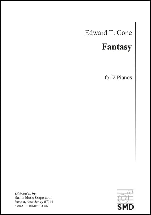 Cone: Fantasy for 2 Pianos
