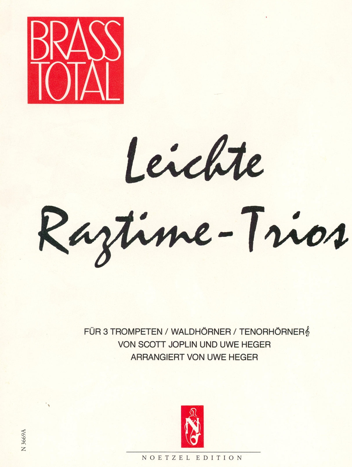 Joplin: Easy Ragtime Trios (arr. for 3 trumpets)