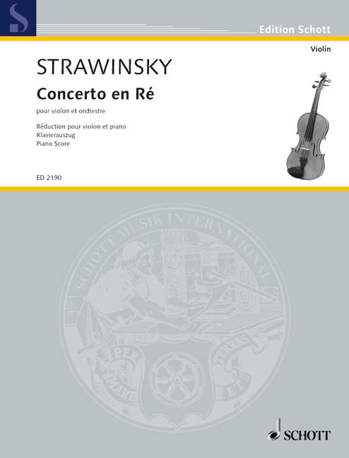 Stravinsky: Violin Concerto in D Major