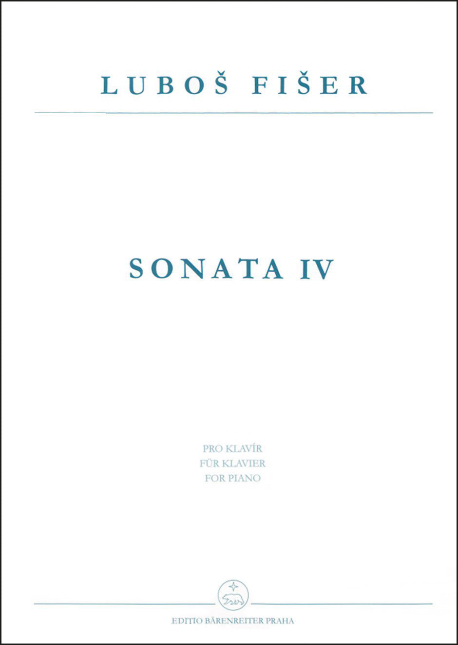 Fišer: Piano Sonata No. 4