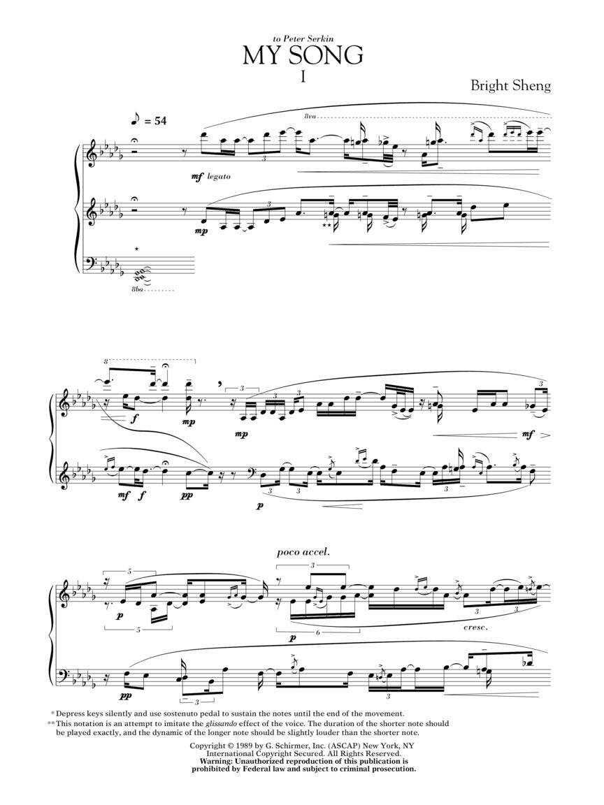 Sheng: My Song