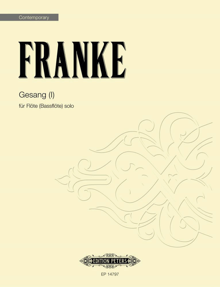 Franke: Gesang (I)