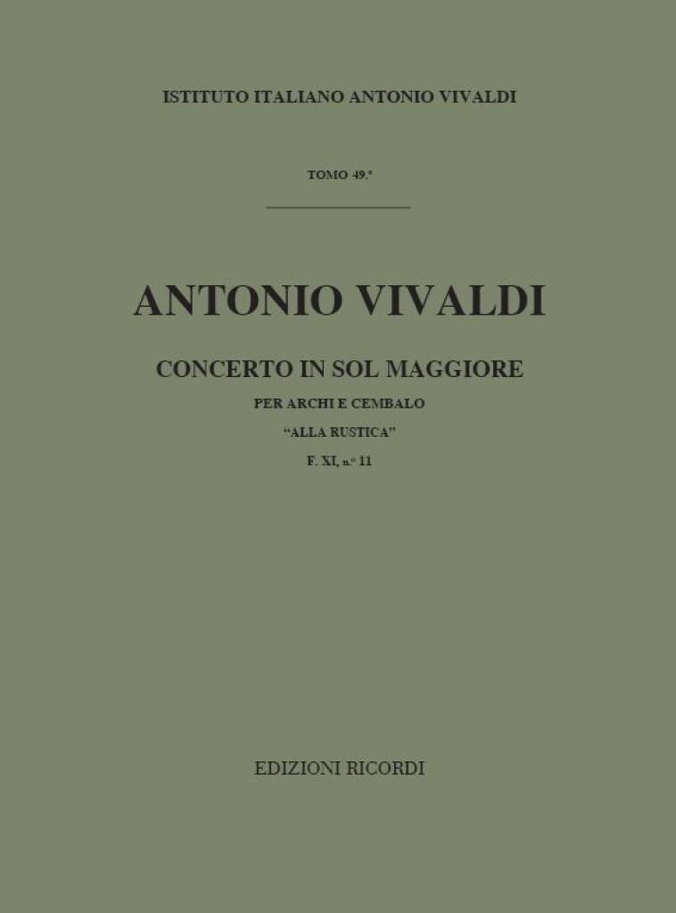 Vivaldi: Concerto for String in G Major, RV 151