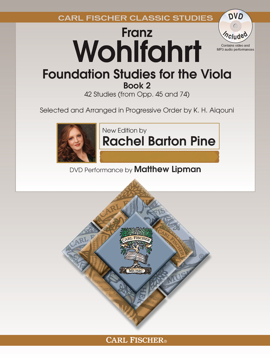 Wohlfahrt: 42 Foundation Studies for the Viola - Book 2 (from Opp. 45 and 74)