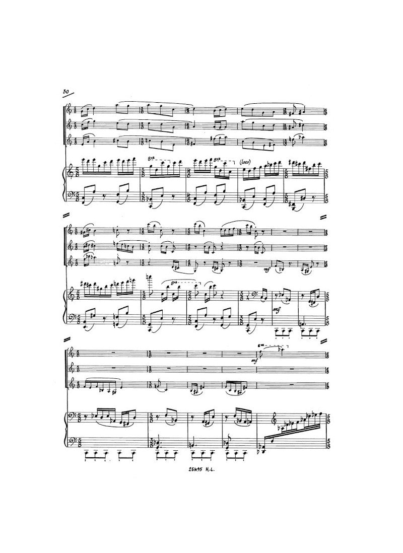 Damase: Quartet for Flute, Oboe, Clarinet & Piano