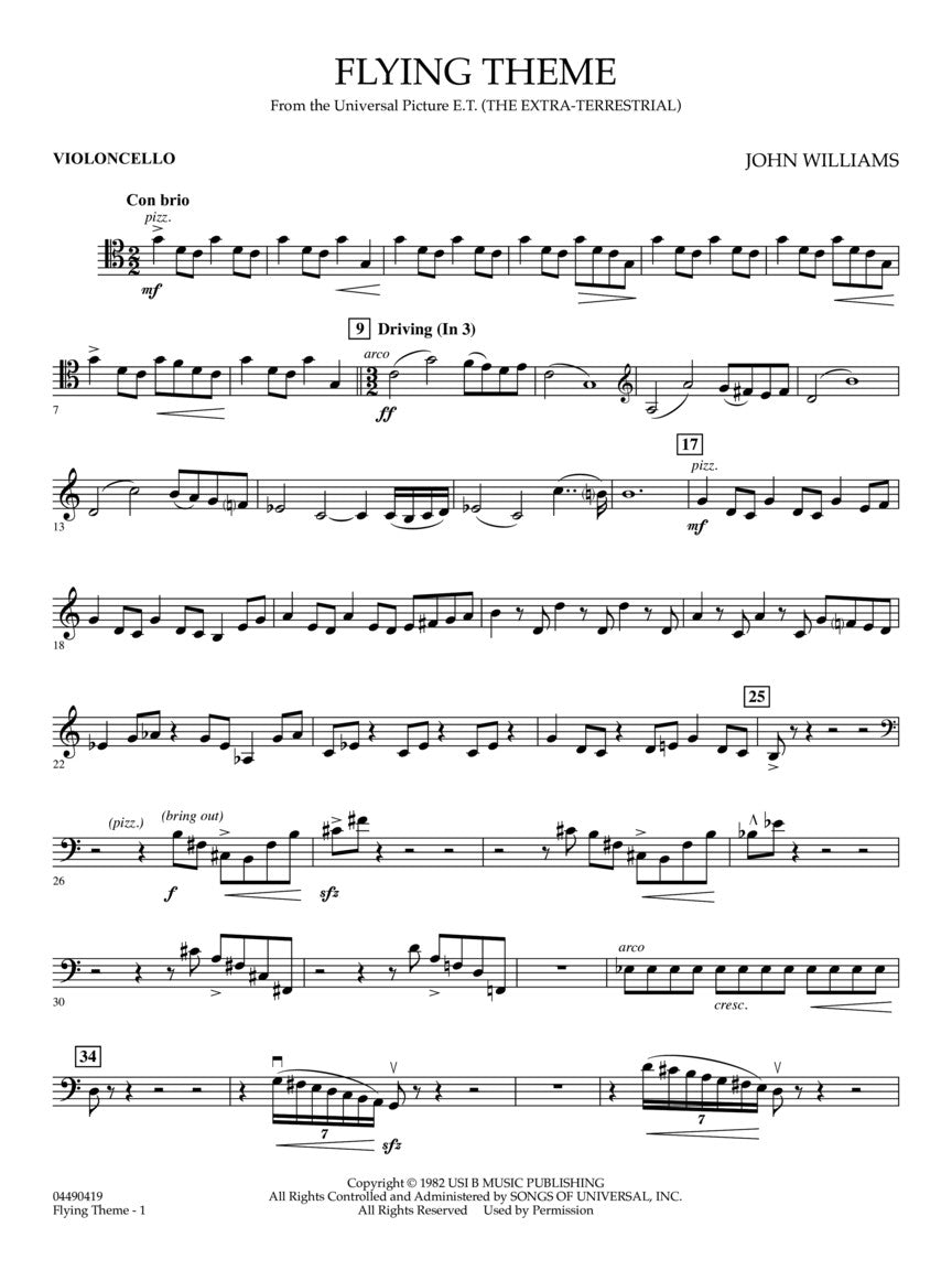 Williams: Flying Theme (from E.T.)