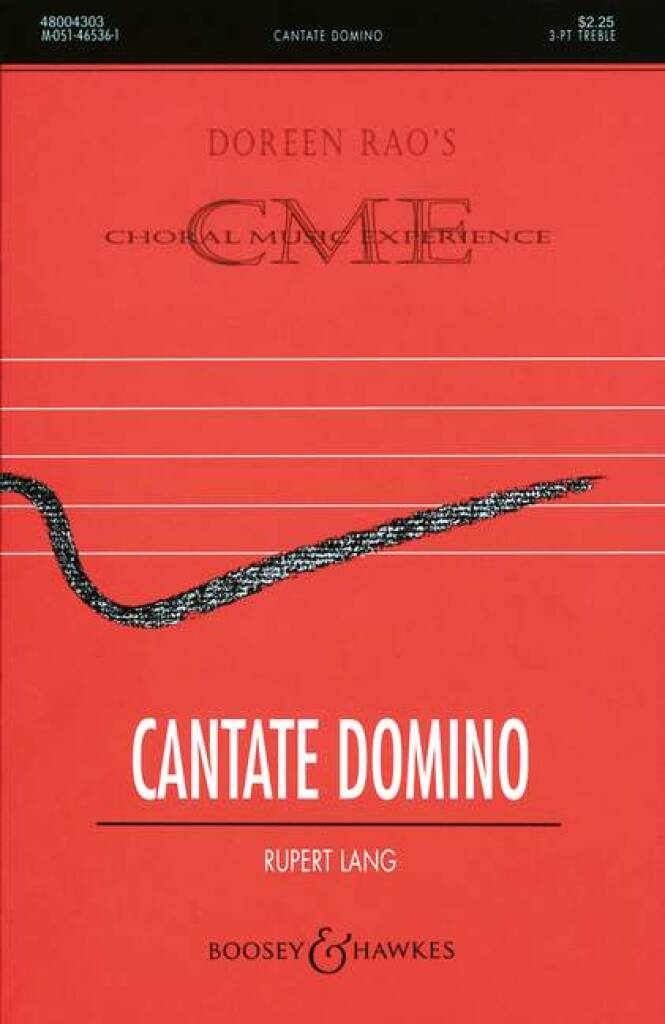 R. Lang: Cantate Domino