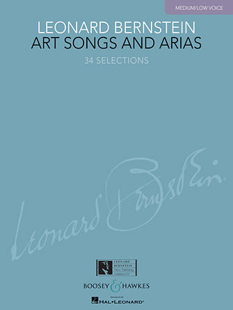 Bernstein: Art Songs and Arias - Medium/Low Voice