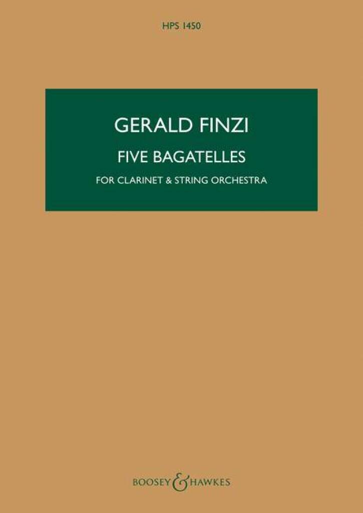 Finzi: 5 Bagatelles, Op. 23a