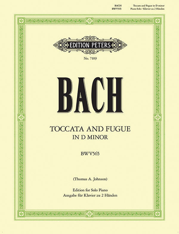 Bach: Toccata and Fugue in D Minor, BWV 565 (arr. for piano)
