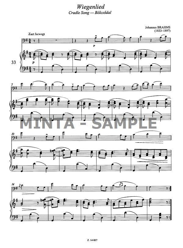 Cello Music - Volume 3