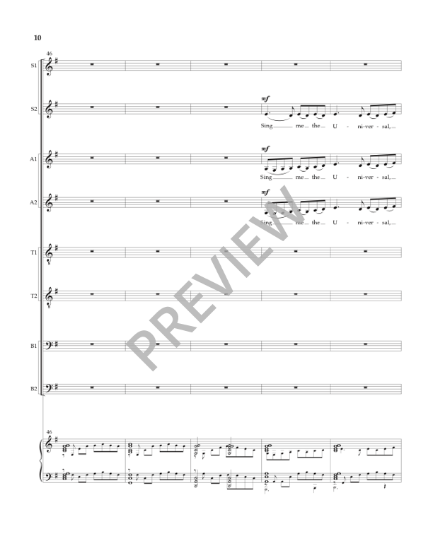 Gjeilo: Song of the Universal