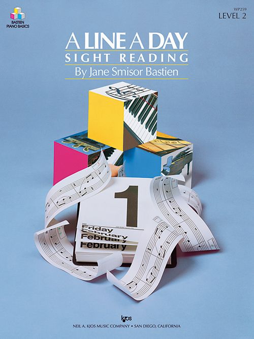 Bastien: A Line A Day Sight Reading - Level 2