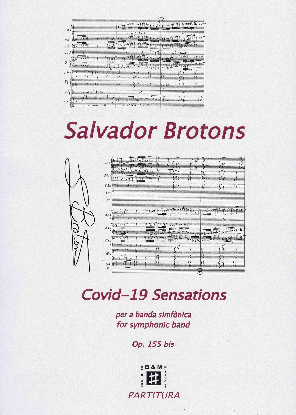 Brotons: Covid-19 Sensations, Op. 155bis