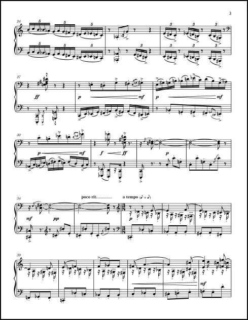 Sierra: Piano Sonata No. 3