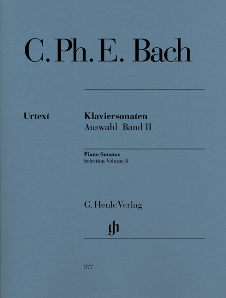 C.P.E. Bach: Selected Piano Sonatas - Volume 2