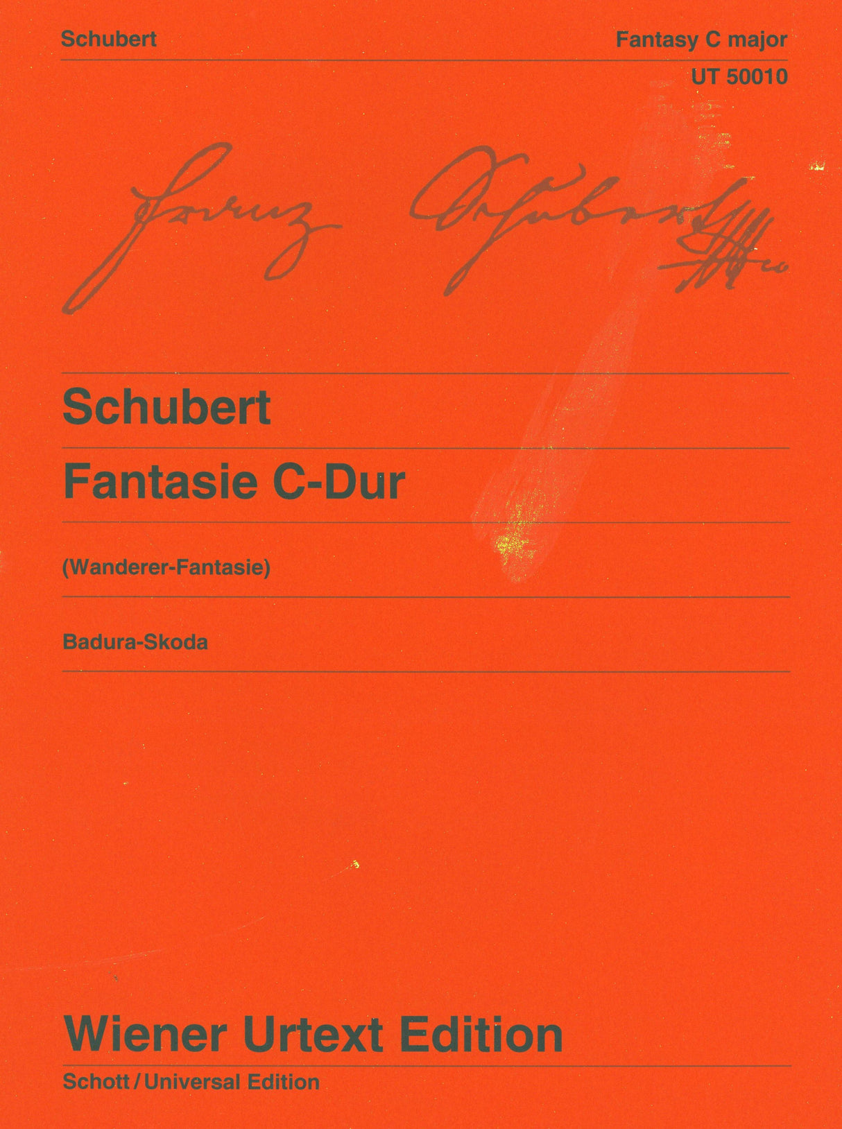 Schubert: Fantasy in C Major, Op. 15, D 760 ("Wanderer Fantasy")