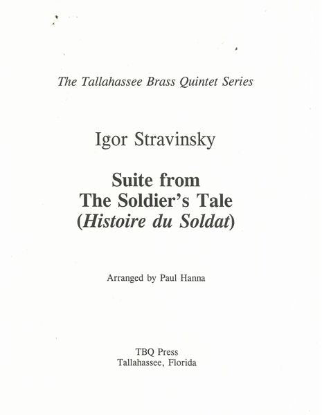 Stravinsky: Suite From The Soldier's Tale (arr. for brass quintet)