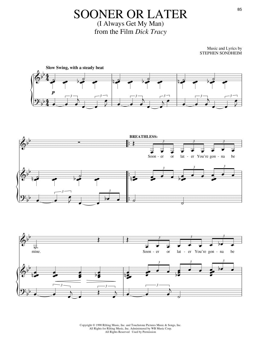 The Stephen Sondheim Collection - Volume 1