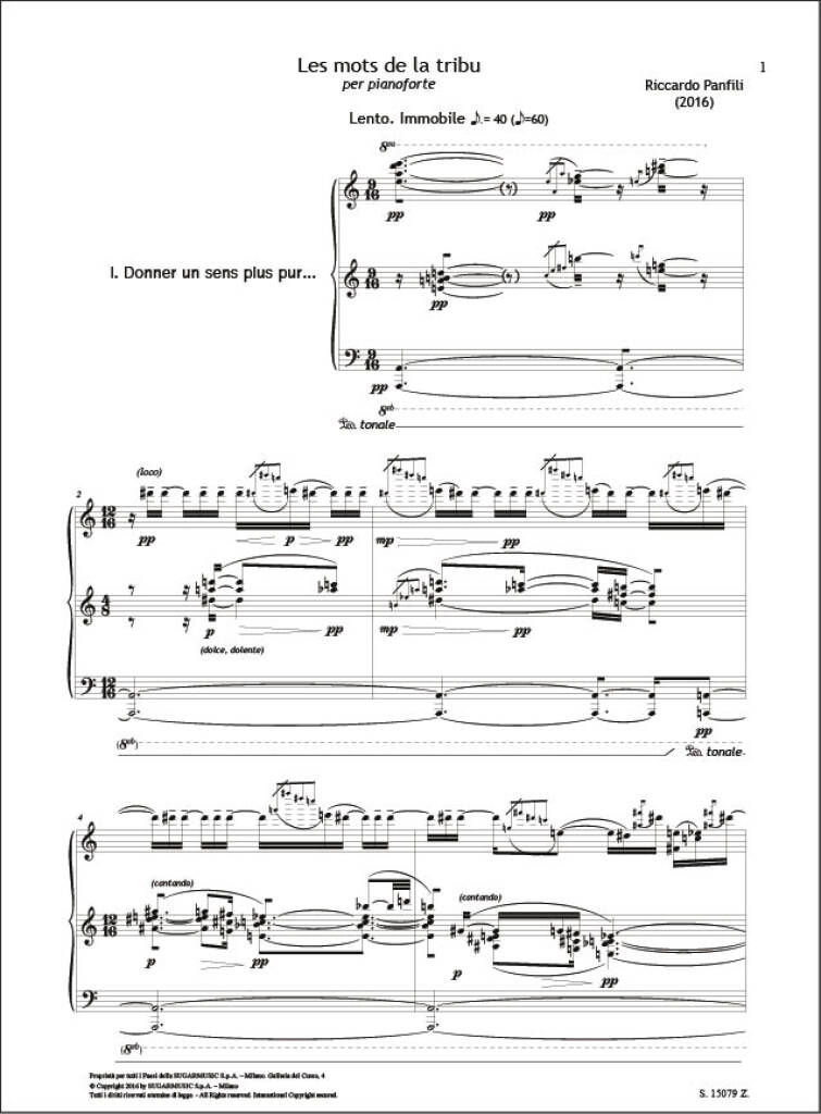 Panfili: Les mots de la tribu