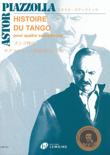 Piazzolla: Histoire du tango (for saxophone quartet)