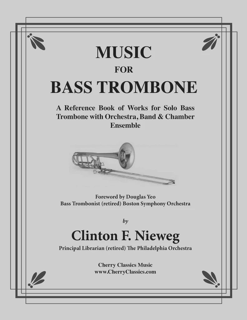 Music for Bass Trombone