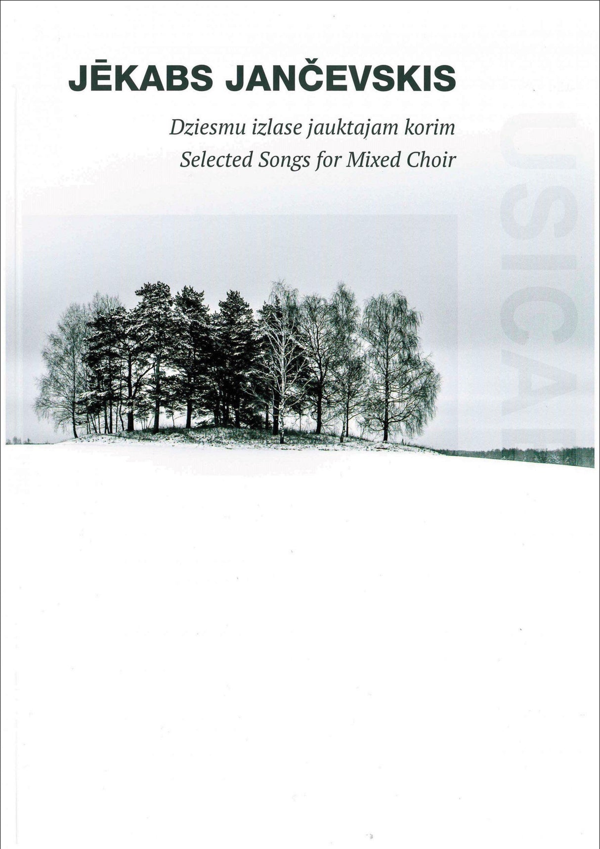 Jancevskis: Jekabs - Selected Songs for Mixed Choir