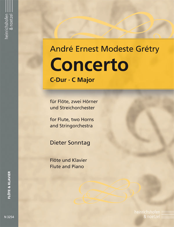 Grétry: Flute Concerto in C Major